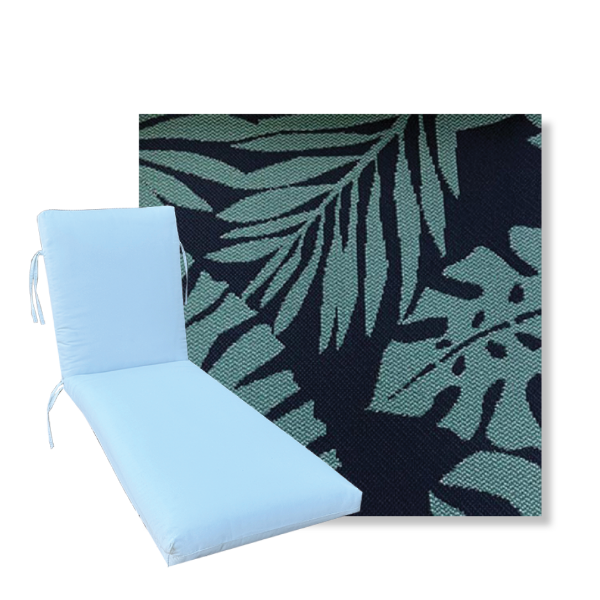Classic Premium Universal Chaise Lounge Cushions | Revolution Fabric | 3 Sizes