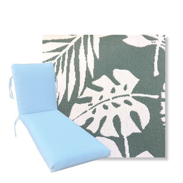 Classic Premium Universal Chaise Lounge Cushions | Revolution Fabric | 3 Sizes