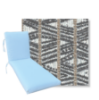 Classic Premium Universal Chaise Lounge Cushions | Revolution Fabric | 3 Sizes