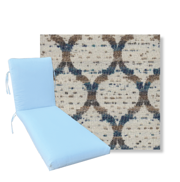 Classic Premium Universal Chaise Lounge Cushions | Revolution Fabric | 3 Sizes