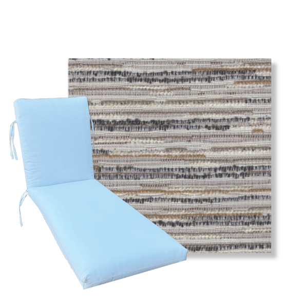 Classic Premium Universal Chaise Lounge Cushions | Revolution Fabric | 3 Sizes
