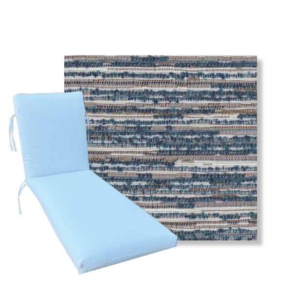 Classic Premium Universal Chaise Lounge Cushions | Revolution Fabric | 3 Sizes