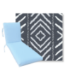 Classic Premium Universal Chaise Lounge Cushions | Revolution Fabric | 3 Sizes