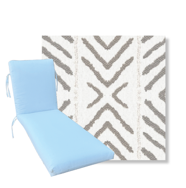 Classic Premium Universal Chaise Lounge Cushions | Revolution Fabric | 3 Sizes