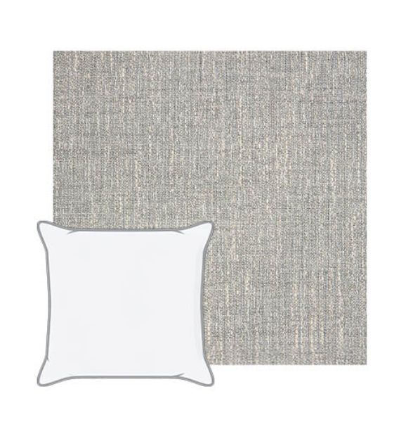 Sunbrella Adena Pebble Outdoor Pillow | Custom Patio Pillows in Sunbrella Fabrics