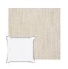 Sunbrella Adena Sand Outdoor Pillow | Custom Patio Pillows in Sunbrella Fabrics