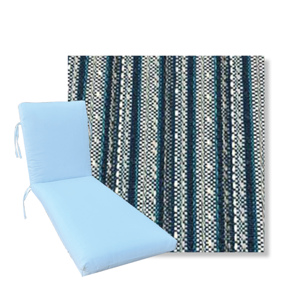 Classic Premium Universal Chaise Lounge Cushions | Revolution Fabric | 3 Sizes