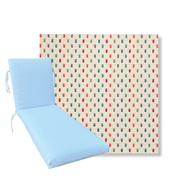 Classic Premium Universal Chaise Lounge Cushions | Revolution Fabric | 3 Sizes