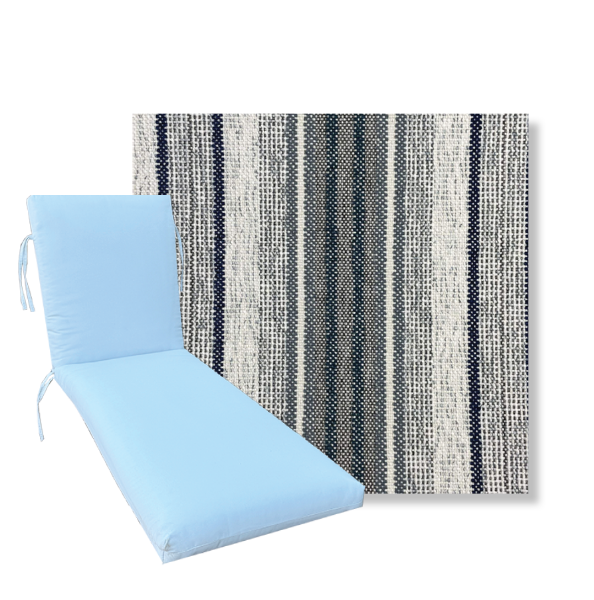 Classic Premium Universal Chaise Lounge Cushions | Revolution Fabric | 3 Sizes