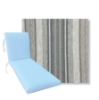Classic Premium Universal Chaise Lounge Cushions | Revolution Fabric | 3 Sizes