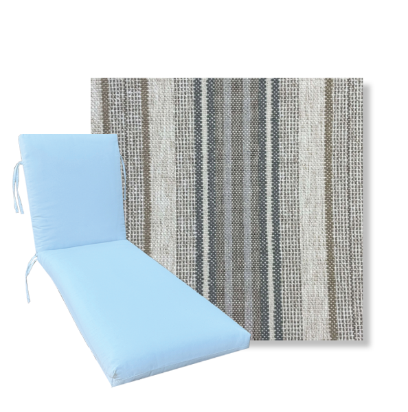 Classic Premium Universal Chaise Lounge Cushions | Revolution Fabric | 3 Sizes