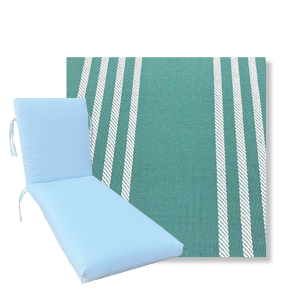 Classic Premium Universal Chaise Lounge Cushions | Revolution Fabric | 3 Sizes