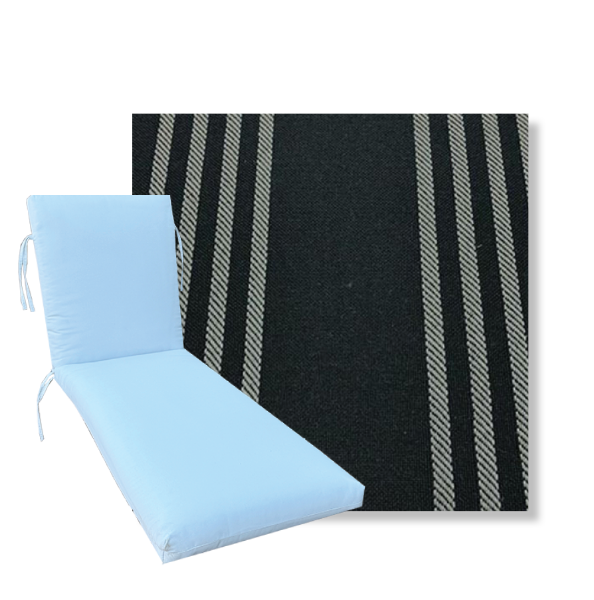 Classic Premium Universal Chaise Lounge Cushions | Revolution Fabric | 3 Sizes