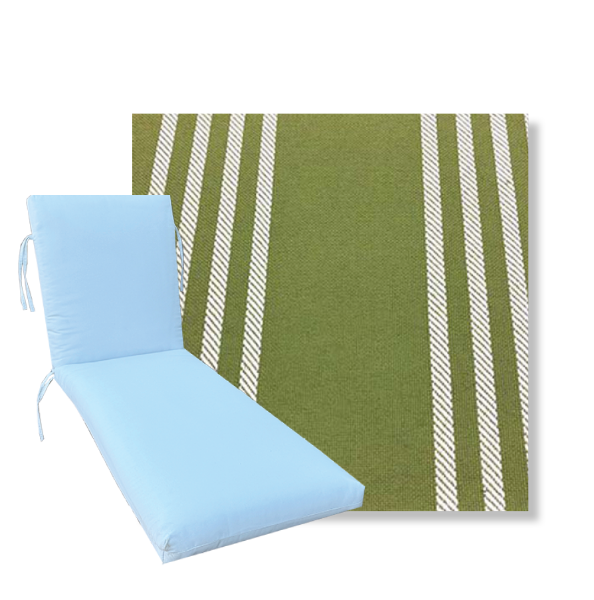 Classic Premium Universal Chaise Lounge Cushions | Revolution Fabric | 3 Sizes