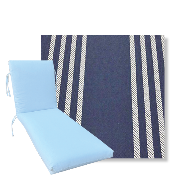 Classic Premium Universal Chaise Lounge Cushions | Revolution Fabric | 3 Sizes