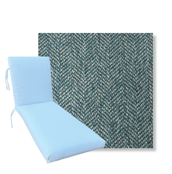 Classic Premium Universal Chaise Lounge Cushions | Revolution Fabric | 3 Sizes
