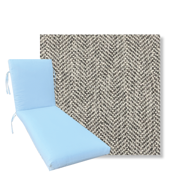 Classic Premium Universal Chaise Lounge Cushions | Revolution Fabric | 3 Sizes