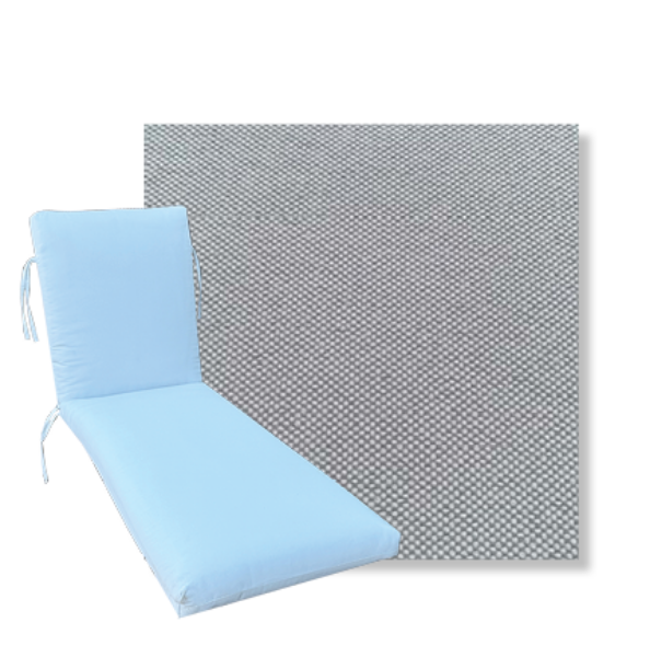 Classic Premium Universal Chaise Lounge Cushions | Revolution Fabric | 3 Sizes