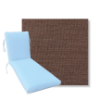 Classic Premium Universal Chaise Lounge Cushions | Revolution Fabric | 3 Sizes
