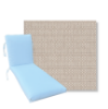 Classic Premium Universal Chaise Lounge Cushions | Revolution Fabric | 3 Sizes
