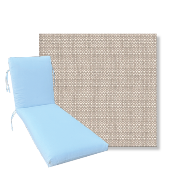 Classic Premium Universal Chaise Lounge Cushions | Revolution Fabric | 3 Sizes