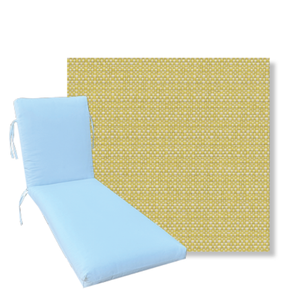 Classic Premium Universal Chaise Lounge Cushions | Revolution Fabric | 3 Sizes