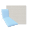 Classic Premium Universal Chaise Lounge Cushions | Revolution Fabric | 3 Sizes