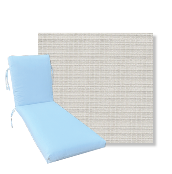 Classic Premium Universal Chaise Lounge Cushions | Revolution Fabric | 3 Sizes