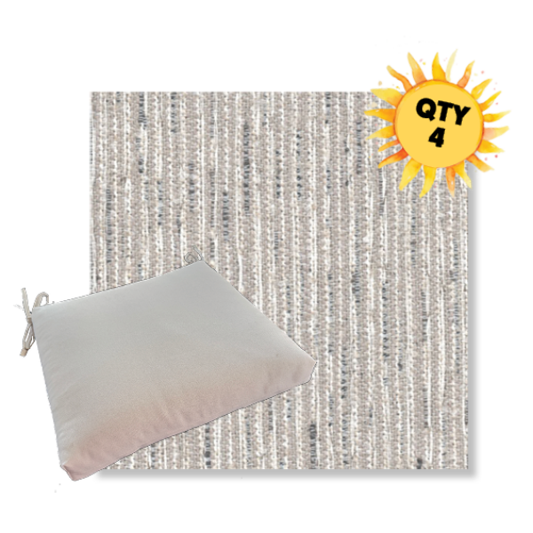 Outdoor Dining Chair Cushion Universal Sizes - Revolution Performance Fabrics | Qty 4