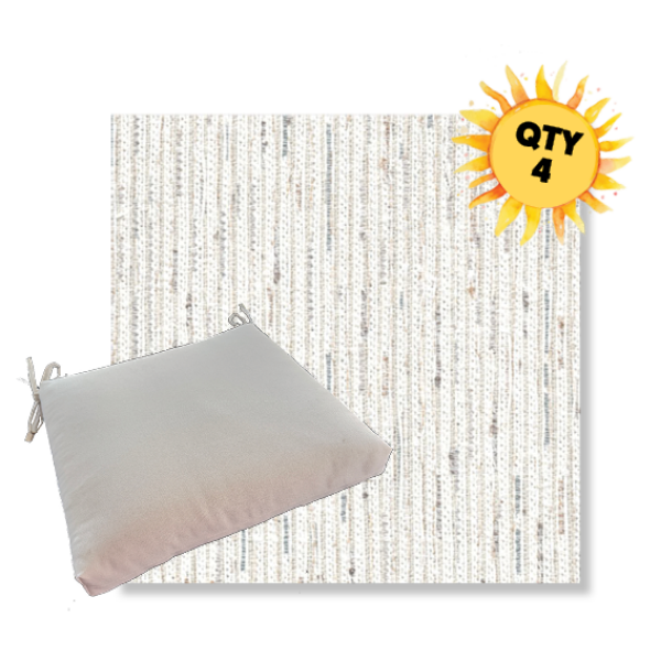 Outdoor Dining Chair Cushion Universal Sizes - Revolution Performance Fabrics | Qty 4