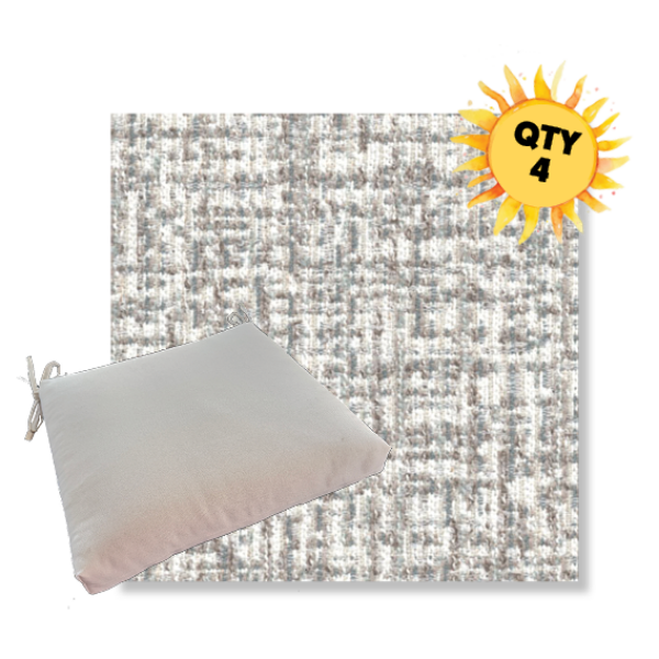 Outdoor Dining Chair Cushion Universal Sizes - Revolution Performance Fabrics | Qty 4