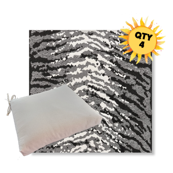 Outdoor Dining Chair Cushion Universal Sizes - Revolution Performance Fabrics | Qty 4