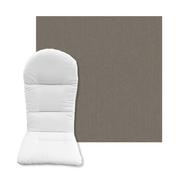 Picture of Spectrum Graphite Adirondack Chair Cushion