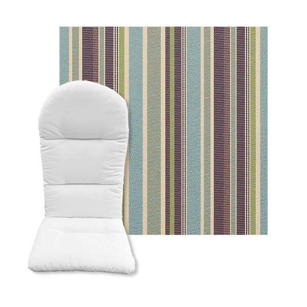 Sunbrella Fabric Adirondack Chair Cushions or Adirondack Chair Pads