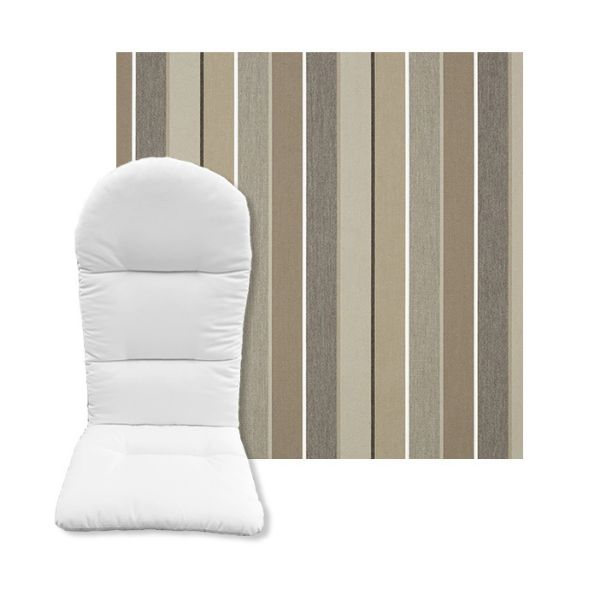 Sunbrella Fabric Adirondack Chair Cushions or Adirondack Chair Pads