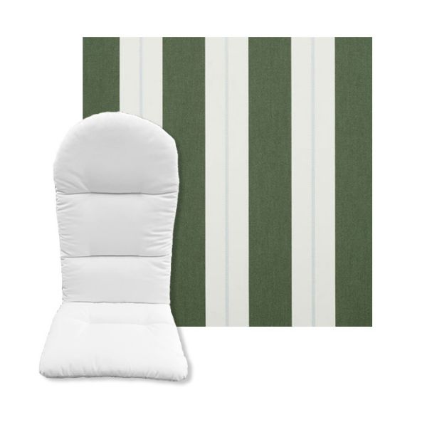 Sunbrella Fabric Adirondack Chair Cushions or Adirondack Chair Pads