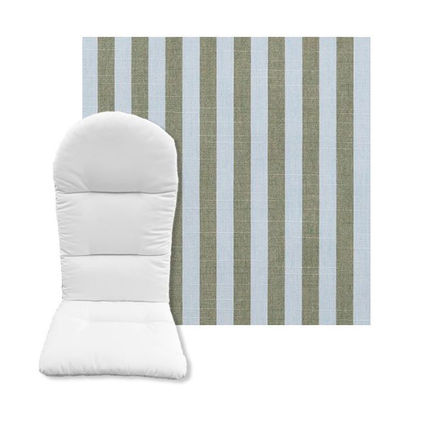 Sunbrella Fabric Adirondack Chair Cushions or Adirondack Chair Pads