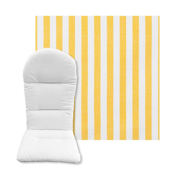 Sunbrella Fabric Adirondack Chair Cushions or Adirondack Chair Pads