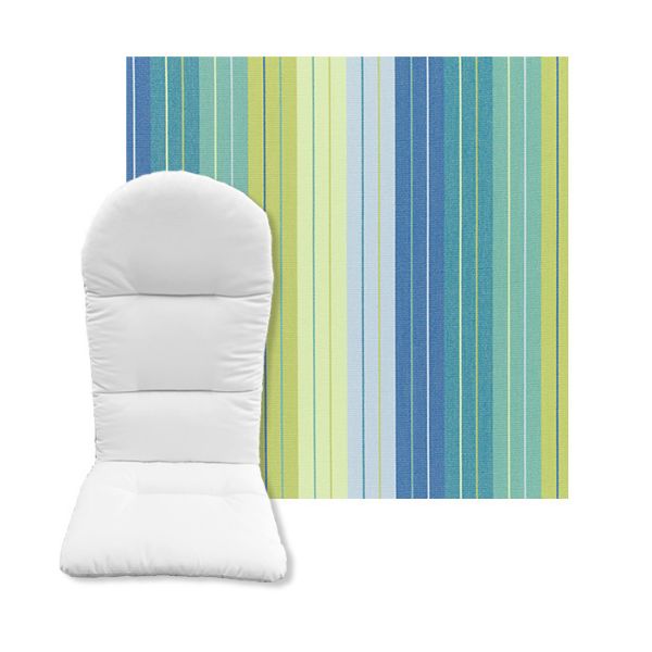 Sunbrella Fabric Adirondack Chair Cushions or Adirondack Chair Pads