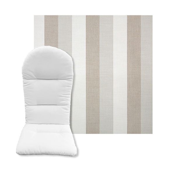 Sunbrella Fabric Adirondack Chair Cushions or Adirondack Chair Pads