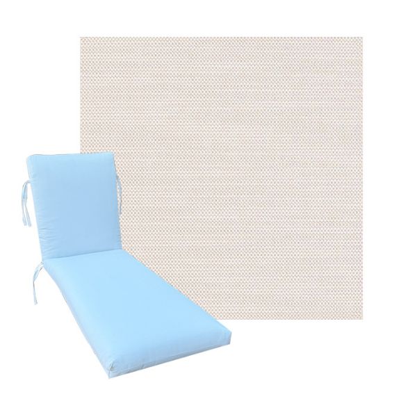 Classic Universal Chaise Lounge Cushions | Sunbrella Outdoor Fabric | 3 Sizes