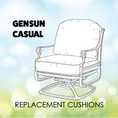 Picture for category Gensun Casual Replacement Cushions