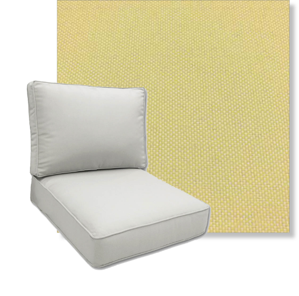 Brightside Seaglass by Revolution Performance Fabrics Deep Seating Patio Chair Cushions