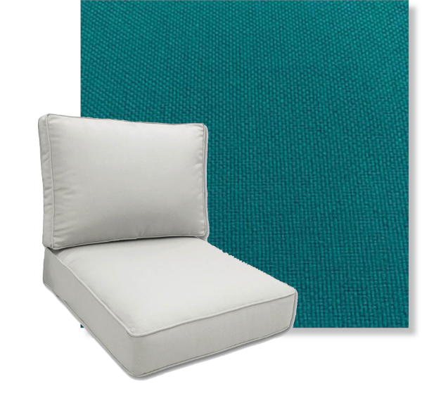 Brightside Seaglass by Revolution Performance Fabrics Deep Seating Patio Chair Cushions