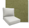 Loveboat Olive by Revolution Performance Fabrics Deep Seating Patio Chair Cushions