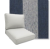 Nantucket Navy by Revolution Performance Fabrics Deep Seating Patio Chair Cushions