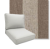 Nantucket Wheat by Revolution Performance Fabrics Deep Seating Patio Chair Cushions