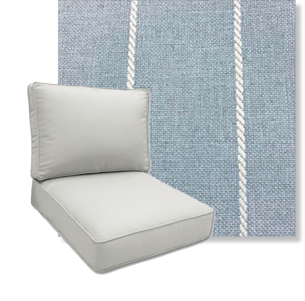 Picture of Pencil Sky Deep Seating Patio Cushions