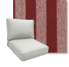 Sailboat Red by Revolution Performance Fabrics Deep Seating Patio Chair Cushions