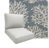Coral Bay Sky by Revolution Performance Fabrics Deep Seating Patio Chair Cushions